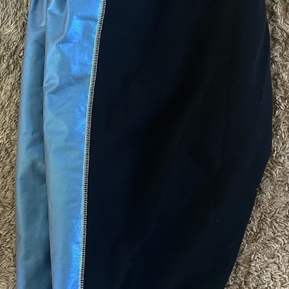Nike Sportswear Blue/Black Sweatpants DM9215-010, Women’s Plus Size 2X mid rise - Picture 4 of 5